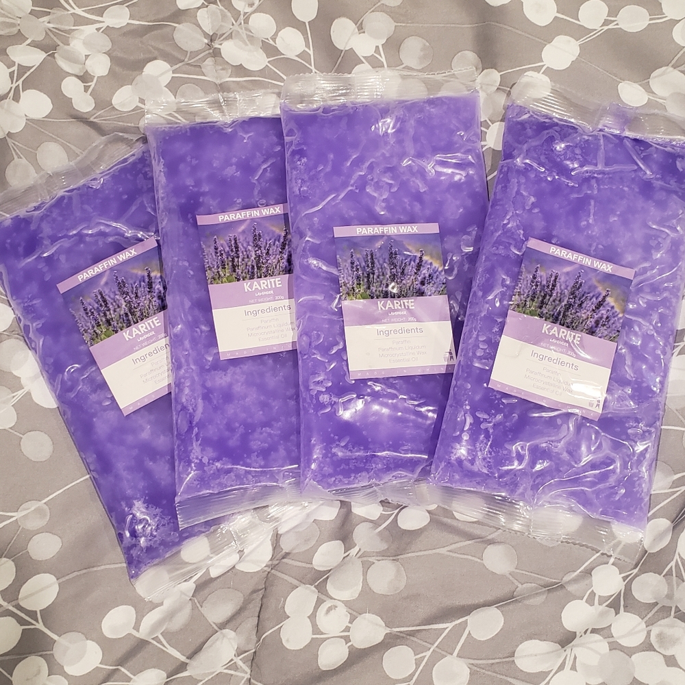 Lavender paraffin wax refill bundle essential oils paraffin wax